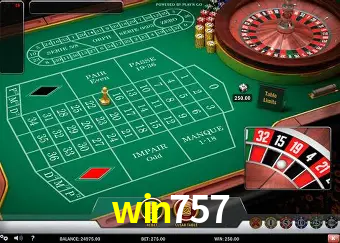 Roulette Table win757